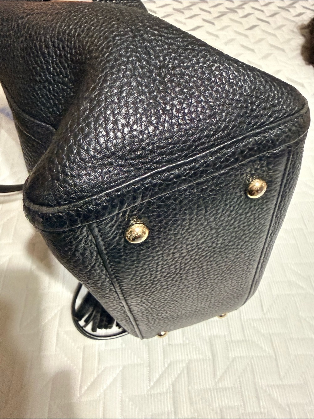 Gucci Soho Black Leather Tote - Picture 11 of 16